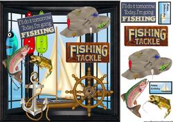 Window Gone Fishing