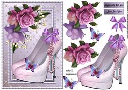 Fabulous Shoes,pearls & Butterflies