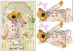 Cute Teddie Get Well Soon!!