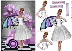 Cute Anna in Lilac