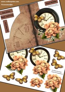 Mini Kit Shaped Card Time Male
