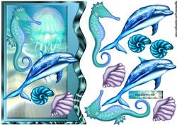 Wave Card Aquatic