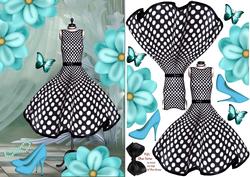 Black & White Polka Dot Dress