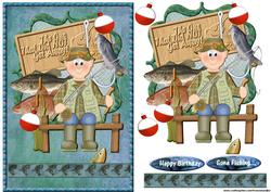 Scallop Topper Gone Fishing -