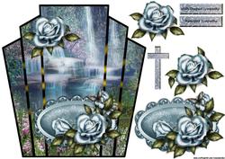 Art Deco Frame Sympathy Water Fall 2