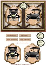Male Card Vintage Ford