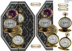 Male Card Pocket Watches