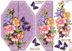 Topper Flowers & Butterflies