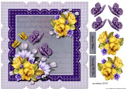 Scallop Topper & Gorgeous Flowers
