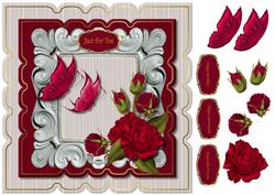 Scallop Topper & Roses