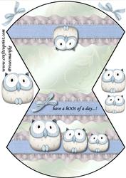 Quick Wobble Card Owls