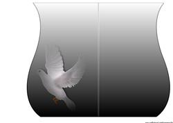 Insert Shaped Card Sympathy