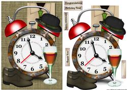 Male Card Birthday Time