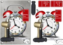 Male Card Birthday Time Tools
