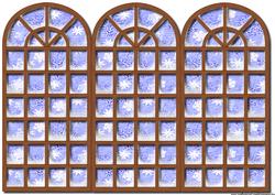 Trifold Christmas Window 3