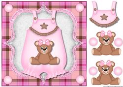 New Baby Girl Cute Teddie