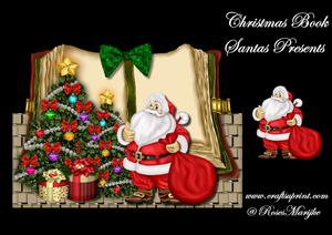 Christmas Book Santas Presents Mini Kit