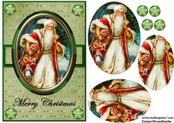 Santas Presents Vintage Pyramids
