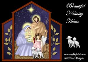 Mini Kit Beautiful Nativity