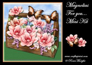 Magnolias for You Mini Kit