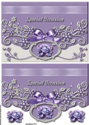 Jeweled Card Special Occasion