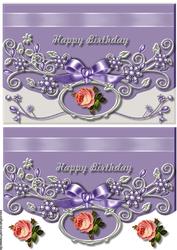 Jeweled Card Happy Birthday