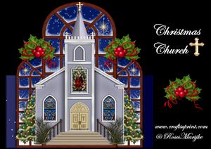 Christmas Church Mini Kit