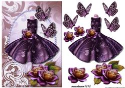Gorgeous Dress & Roses