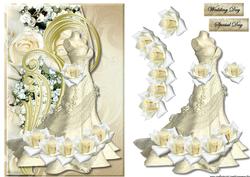 Gorgeous Wedding Dress & Roses