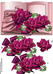 Book Purse & Roses