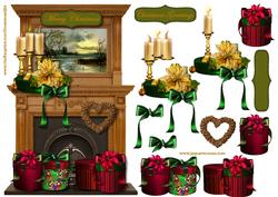 Holiday Gifts Fireplace