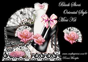 Black Shoes Oriental Style Mini Kit