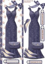 Large Dl Vintage Dress