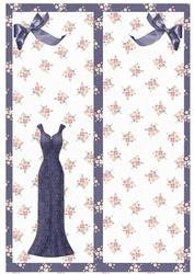 Insert Large Dl Card Vintage Dress