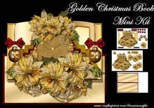 Golden Christmas Book Mini Kit