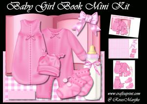 Baby Girl Book Mini Kit