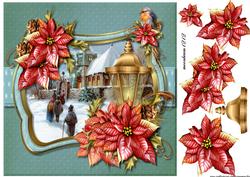 Beautiful Vintage Christmas & Poinsettias