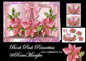 Pink Ponsettias Book Mini Kit