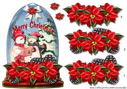 Christmas Globe Snowmen Singers