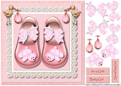 Quick Card Baby Girl Shoes 2