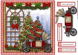 Male Card Topper Christmas