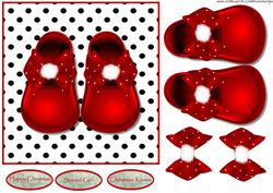 Cute Christmas Girl Shoes