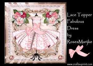 Lace Topper Fabulous Dress
