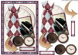 Male Card Necktie