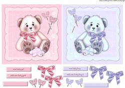 Baby Girl Baby Boy Toppers