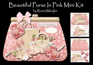 Beautiful Purse in Pink Mini Kit