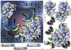 Precious Birds & Roses 2