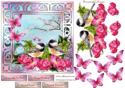 Precious Roses & Birds 3