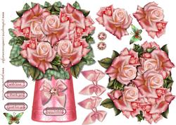 Vase with Roses 3