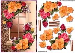 Window Roses Bouquet